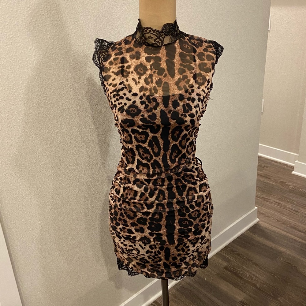 Animal Print Dress